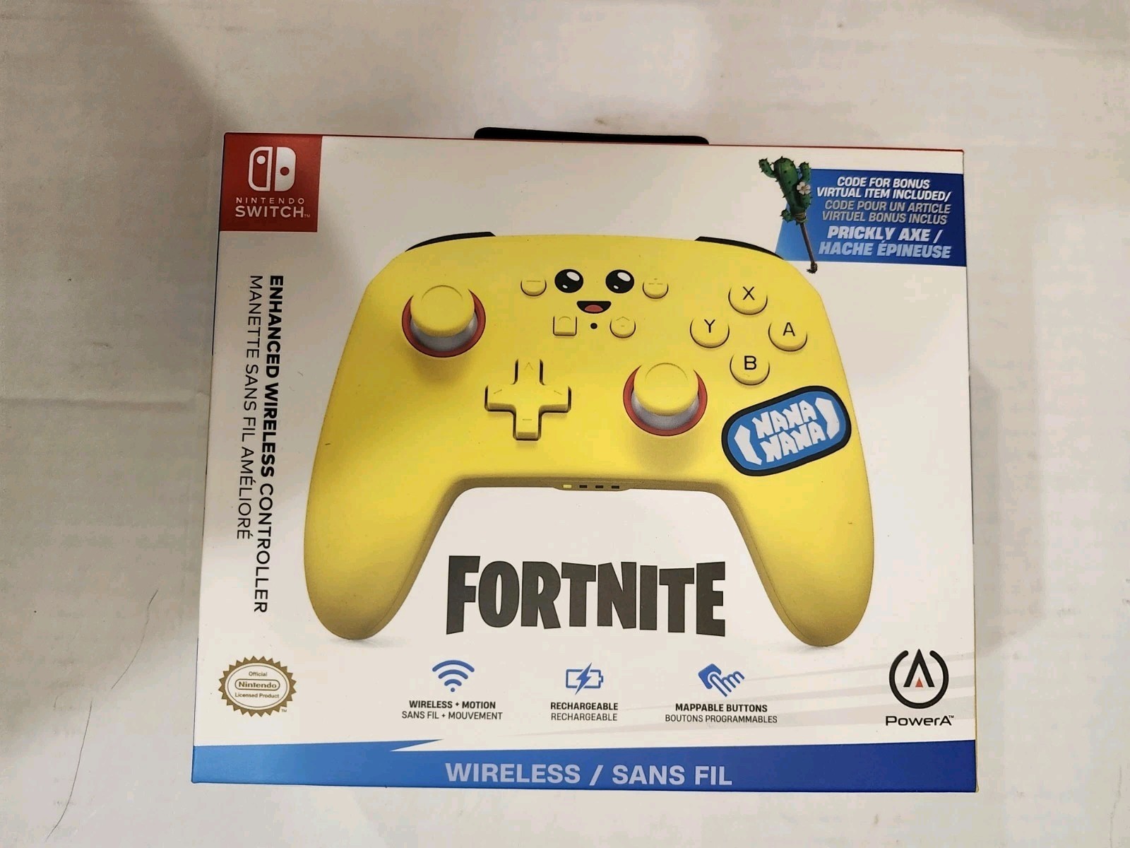 PowerA Peely FORTNITE Enhanced Wireless Controller for Nintendo Switch Switch 2