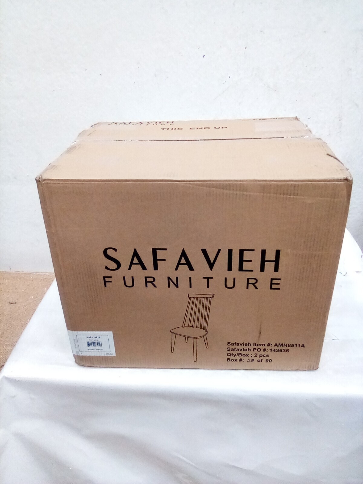 Safavieh BURRIS SIDE CHAIR, Reduced Price 2172728750 AMH8511A
