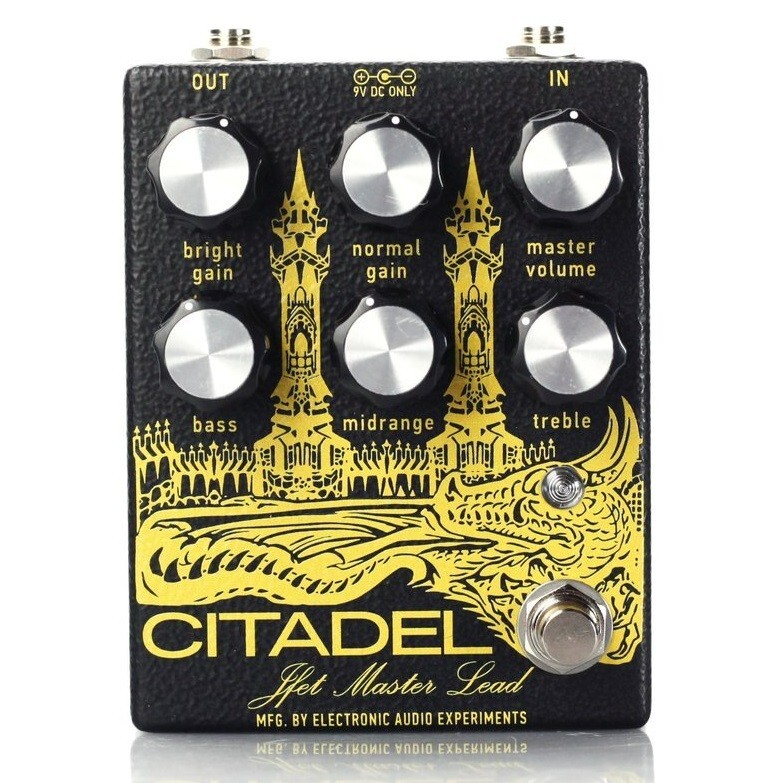 New Electronic Audio Experiments Citadel Overdrive Guitar Effects Pedal