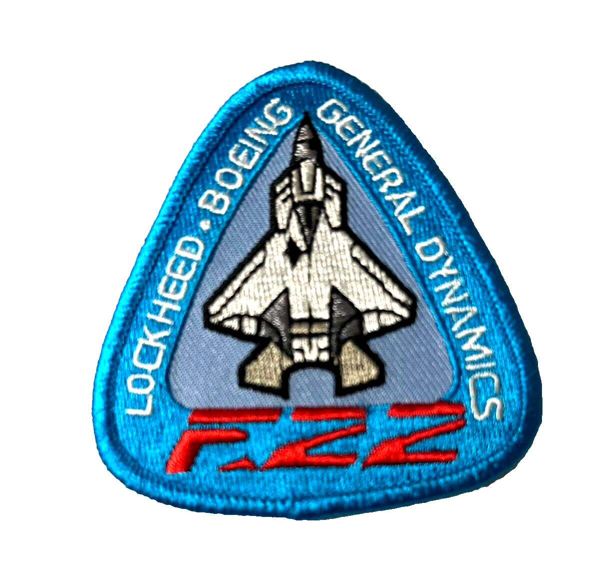 U.S. AIR FORCE F-22 LOCKHEED - BOEING- GENERAL DYNAMICS PATCH (AFA) USAF