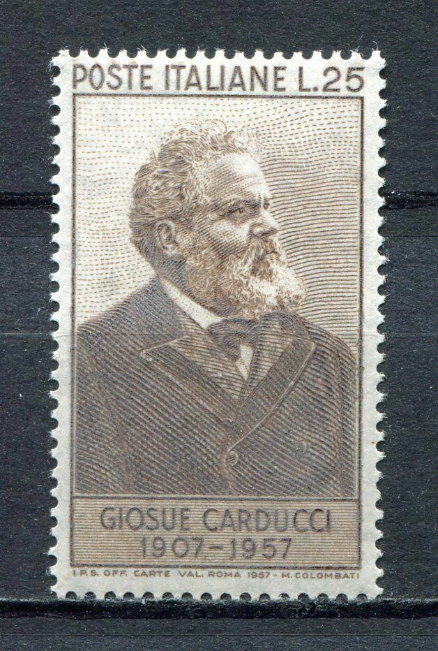 Italy Republic 1957 MNH** Carducci 1v