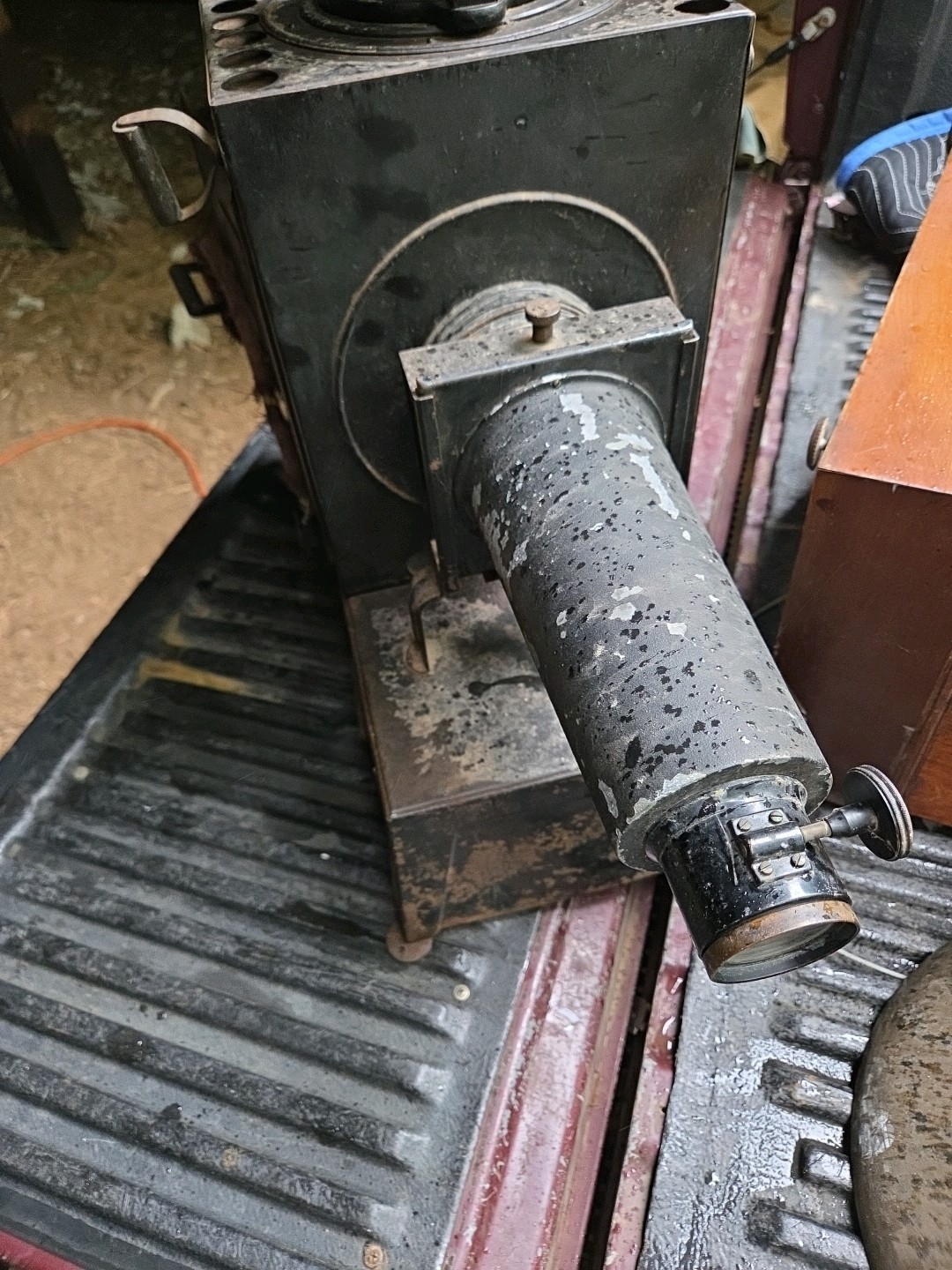 BAUSCH & LOMB OPTICAL CO. COMBINED BALOPTICON PROJECTOR NO. 38600 MAGIC LANTERN