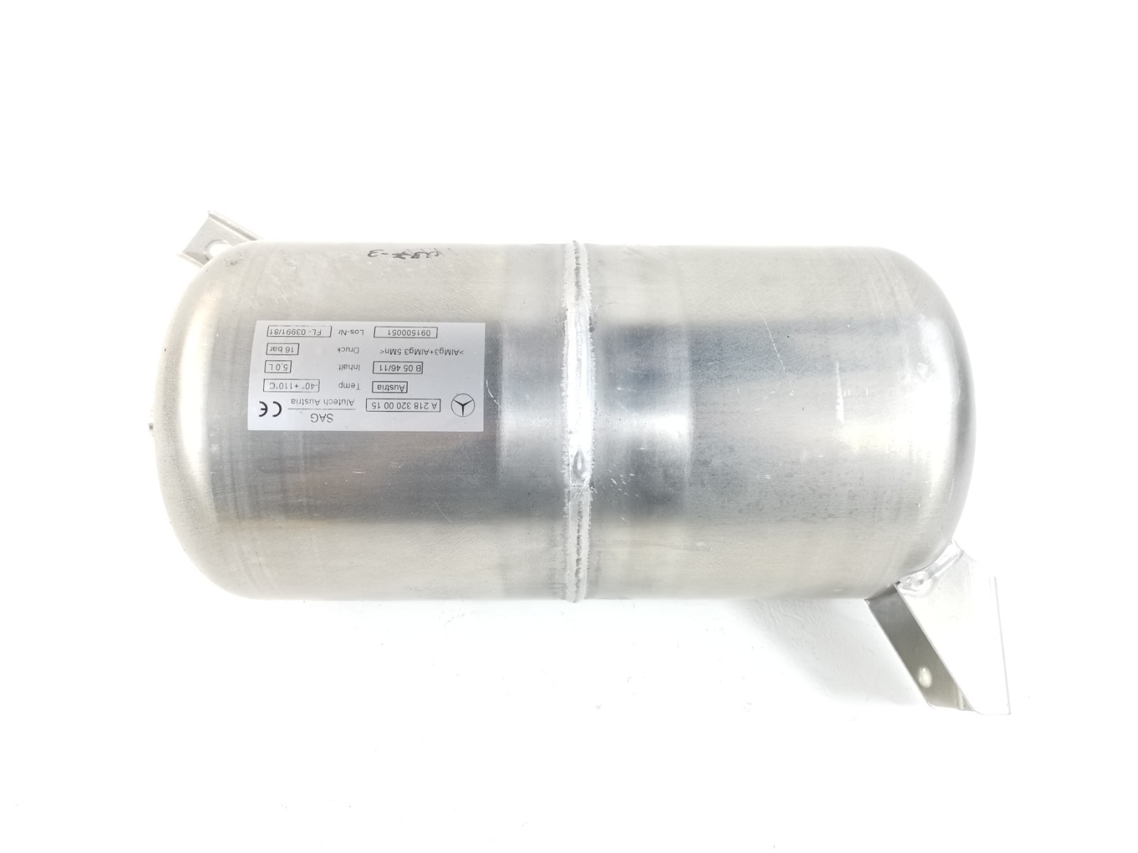 Mercedes-Benz CLS 2012 RWD Auto Air Suspension Pressure Reservoir Tank OEM