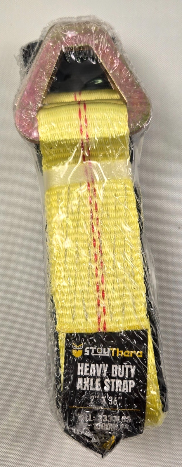 2 Pack 2" x 36" Stay There Heavy Duty Axle Straps WLL 3333 LBS NEW