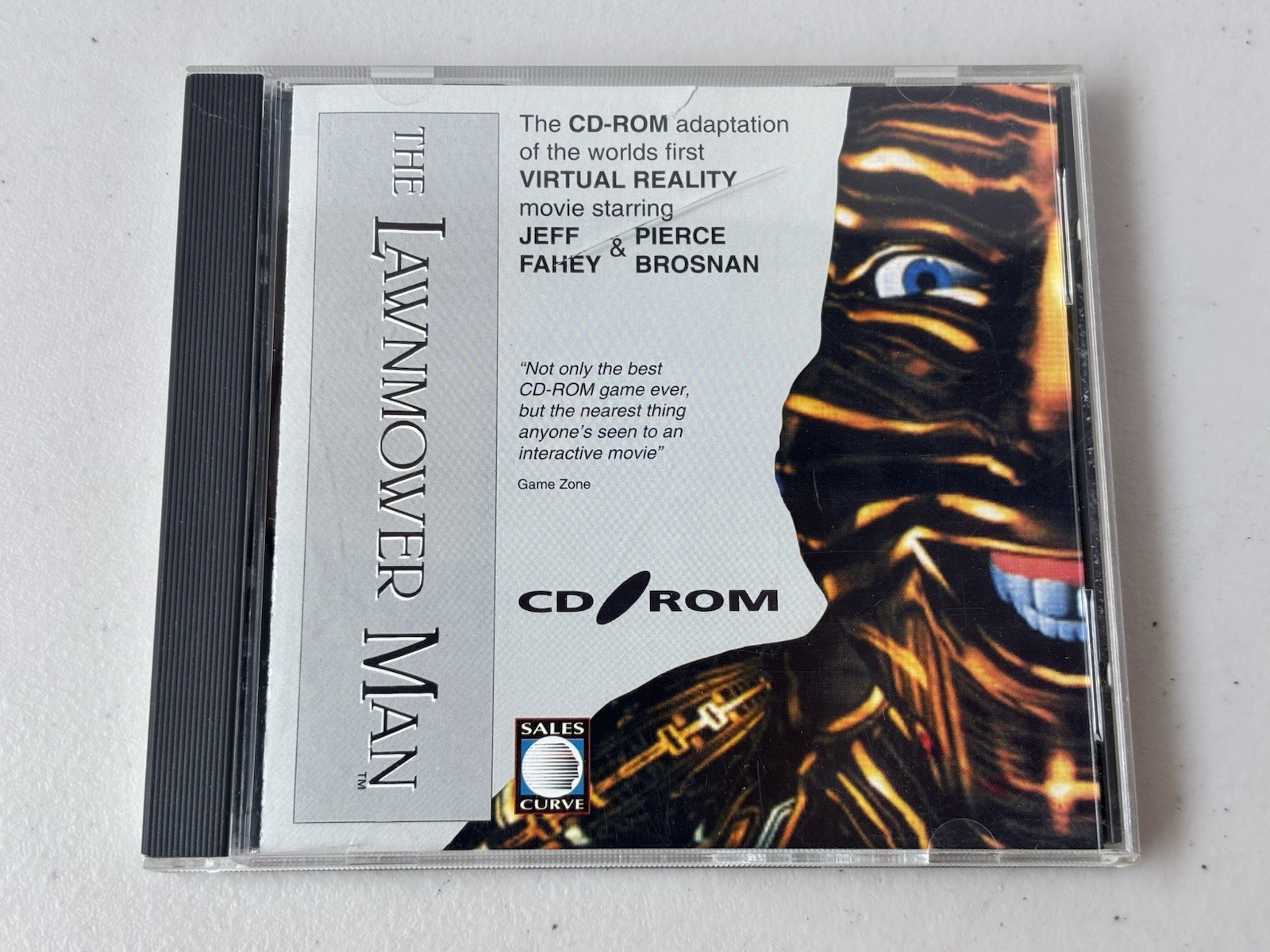 The Lawnmower Man PC Game (CD-ROM) 1993 Sales Curve Sony