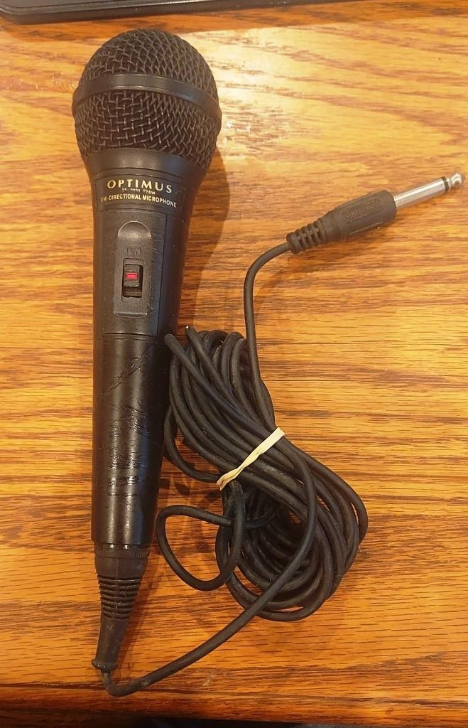 Optimus Uni-Directional Microphone k
