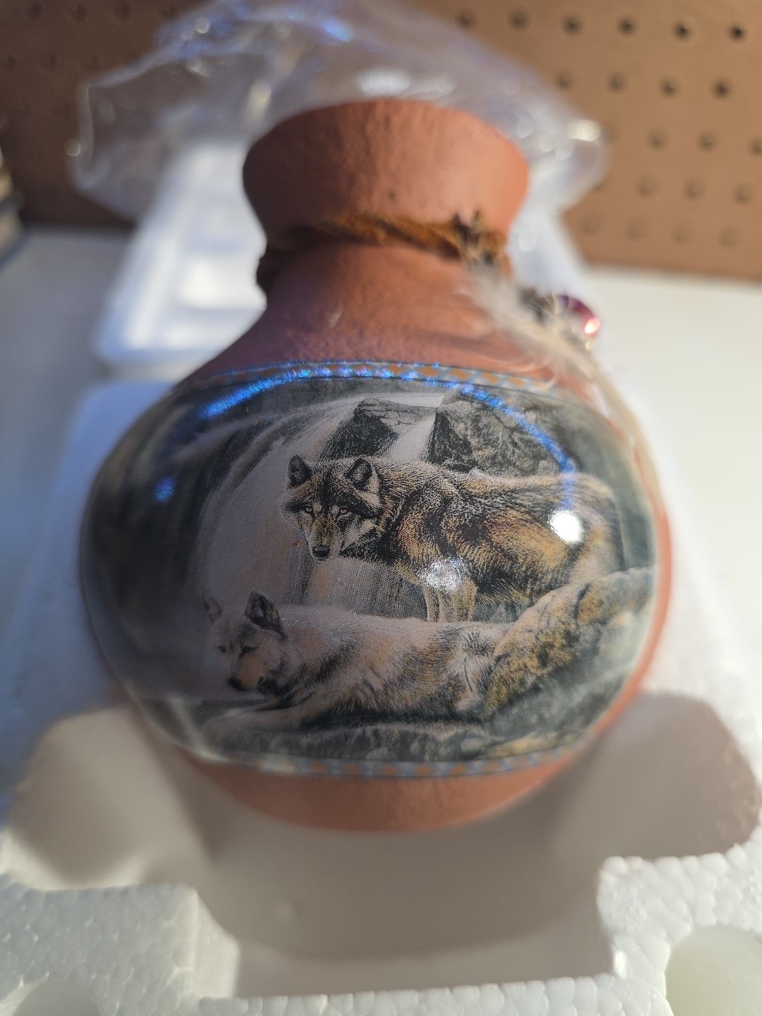 Hamilton Collection Loyal Companions Spirit Vessels Of The Wolf