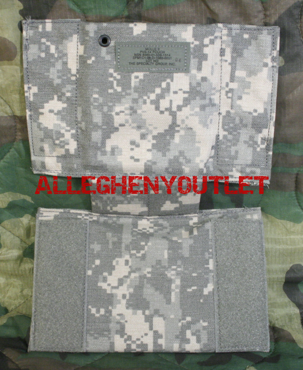 NEW US MILITARY CANTEEN POUCH INSERT UTILITY POUCH PROTECTIVE INSERT - ACU