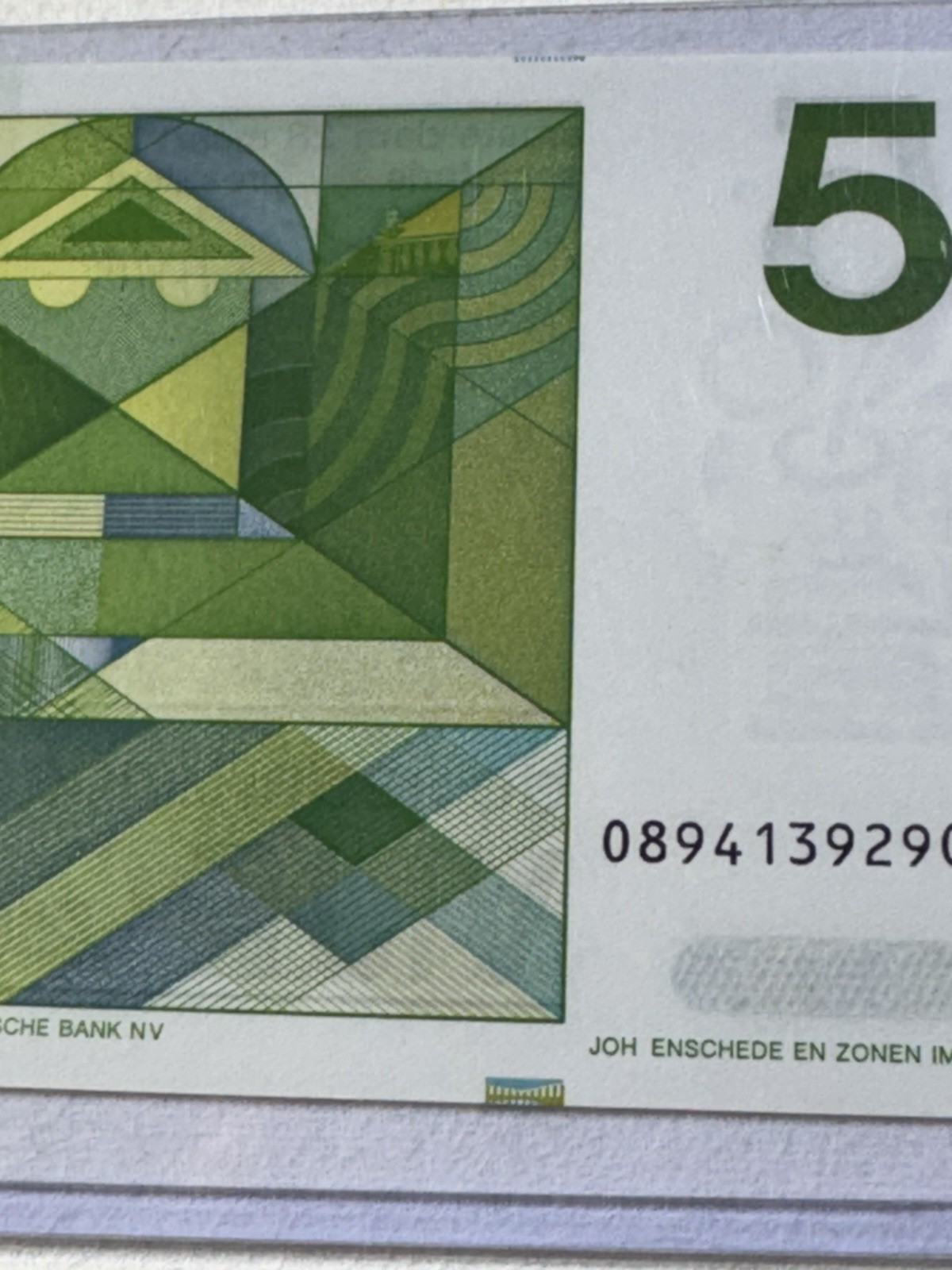 1973 Netherlands 5 Gulden Banknote P# 95