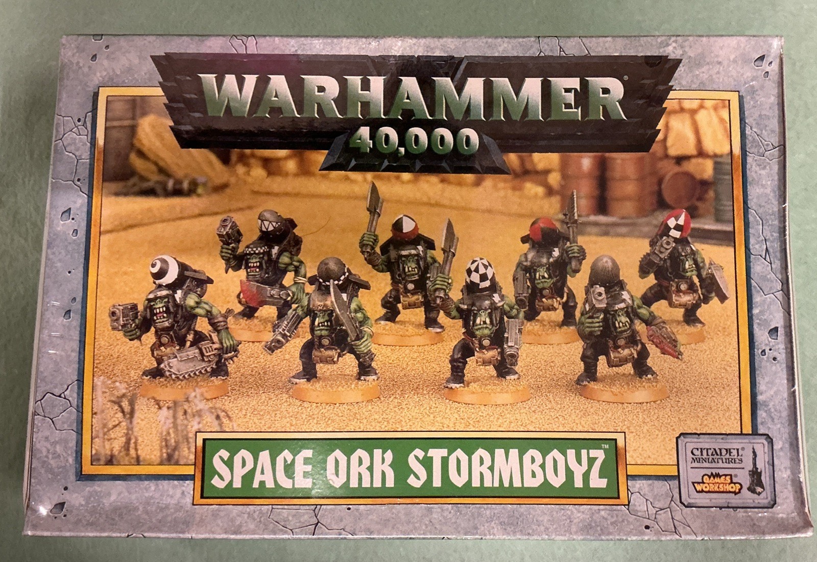 Warhammer 40k Space Ork Stormboyz 1999 Metal & Plastic