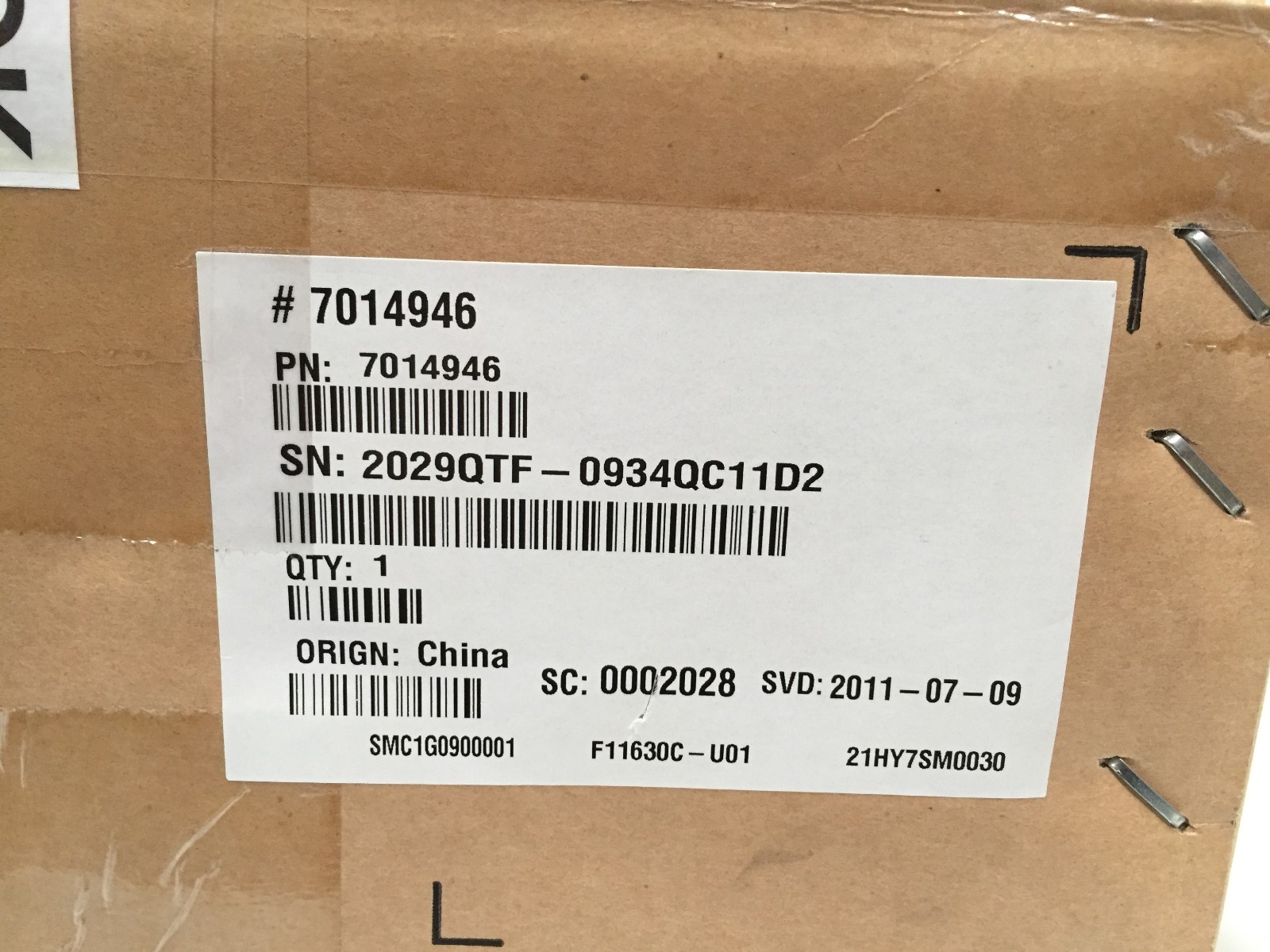 Sun Oracle 7014946 6Gbps SAS-2 Interface Module Storage