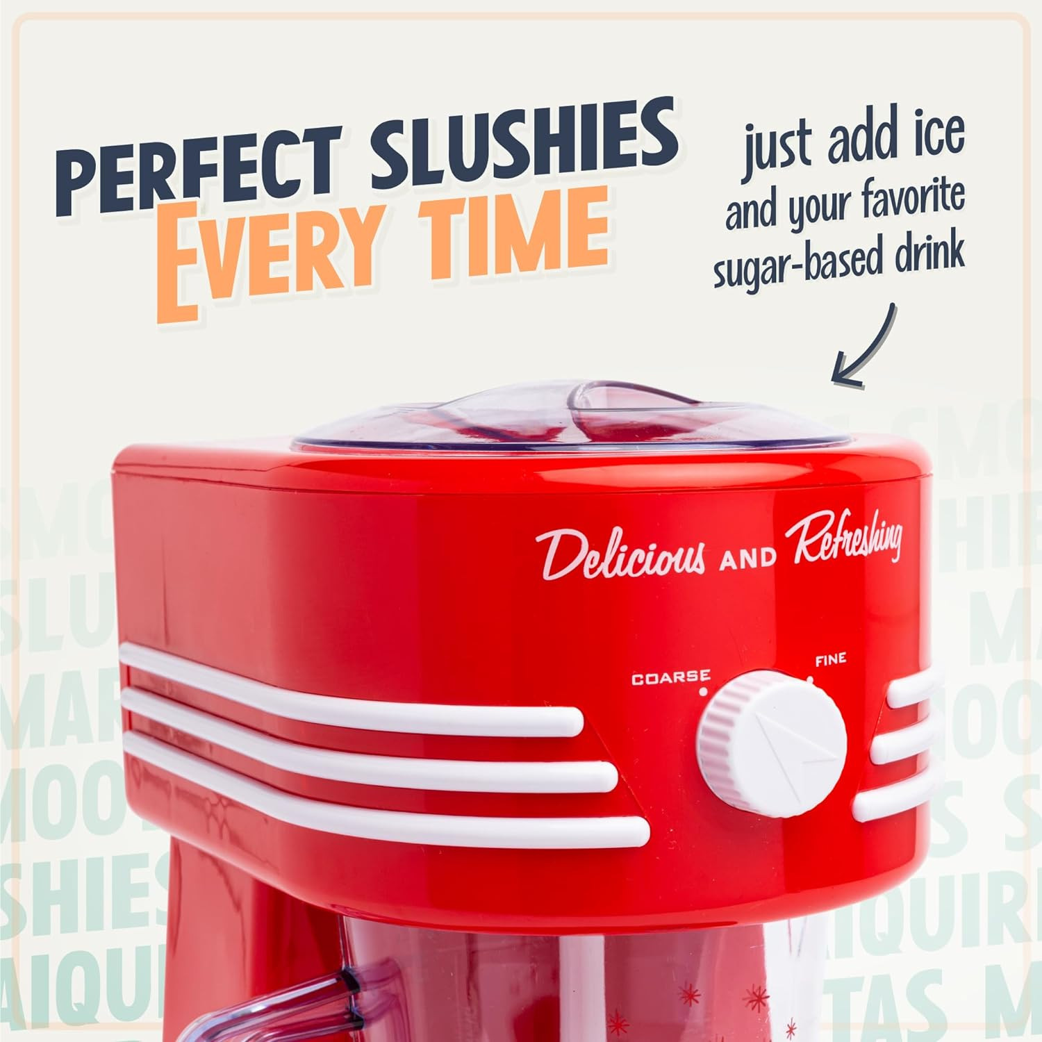 Frozen Drink Maker and Margarita Machine for Home - 40-Ounce Slushy Maker with S
