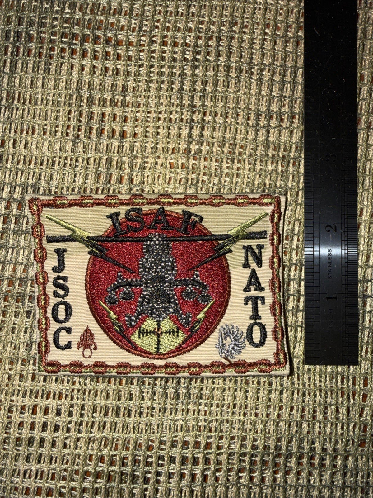 French Foreign Legion JSOC ISAF NATO attack Helicopters Afgan War Desert Patch