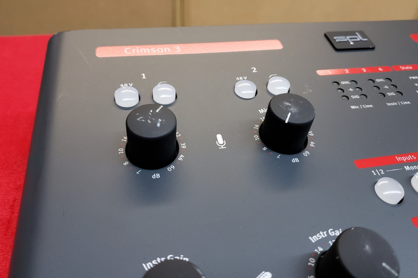 SPL Crimson 3 Pro Audio USB Interface Monitor Controller - Talkback - 1700 - V3