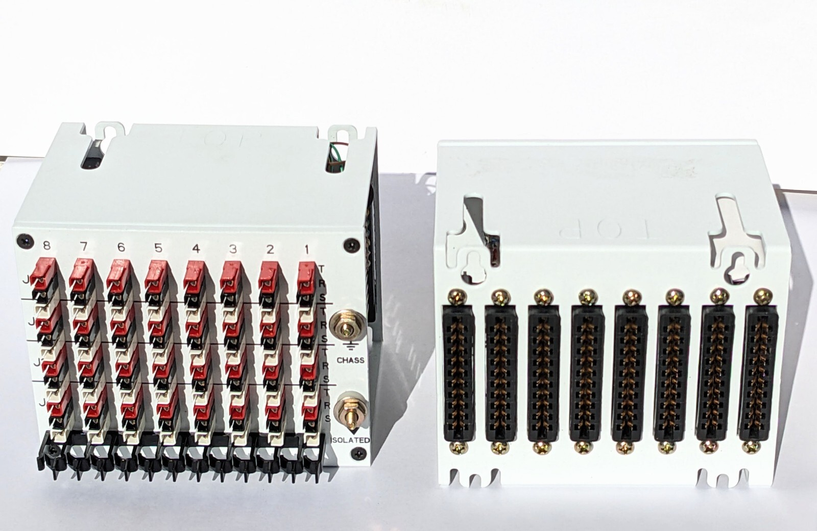 ADC VPRM-BAN-MKII QCP Patchbay module for ADC frame & BAN JACK MOD; Dual Bantam