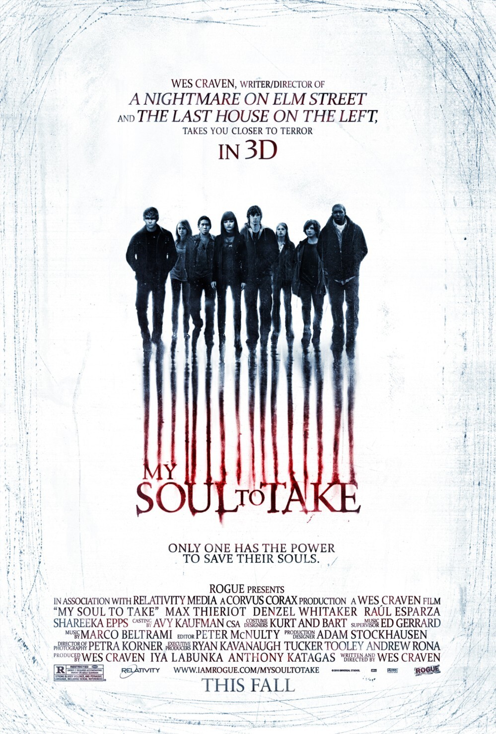 My Soul to Take 2010 mini 11x17 inch movie poster Wes Craven