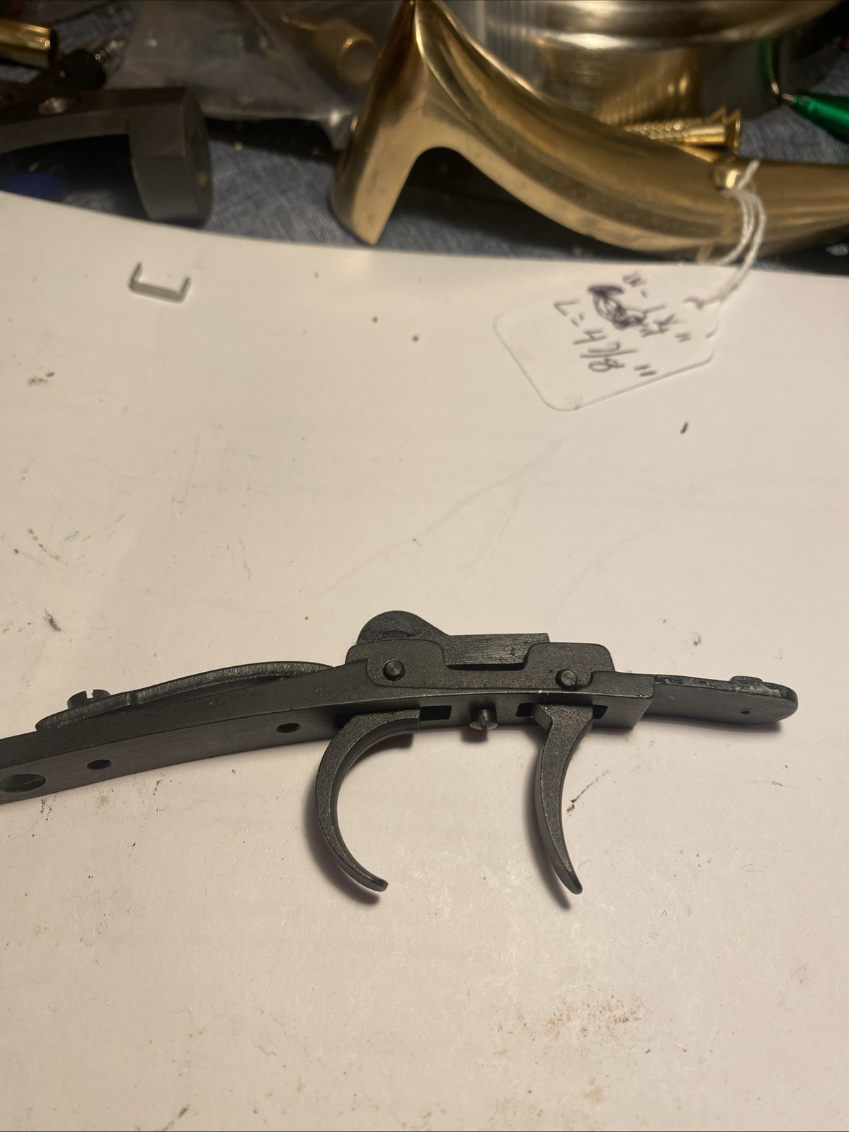 New Lyman Double Set Trigger Assembly and Screw.