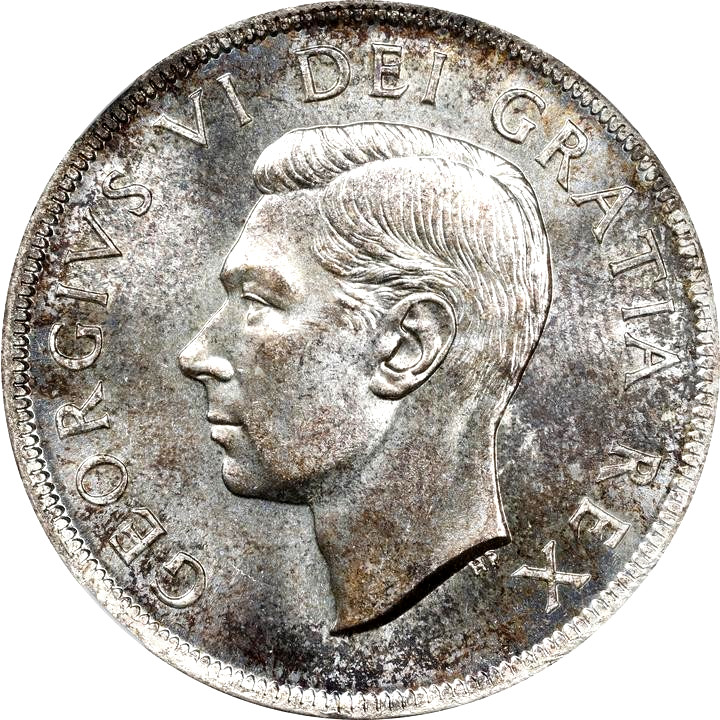 1950 $1 *Island Logs* NGC MS65 GEM+ Canada Silver Dollar Uncirculated
