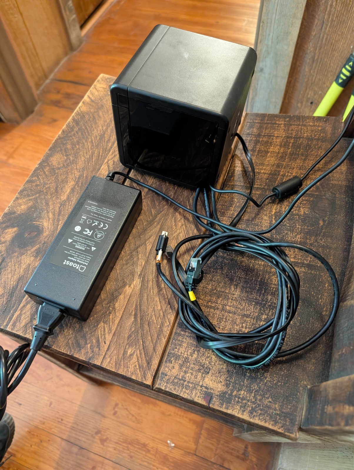 Toast POS Register Screen with Tap and Printer