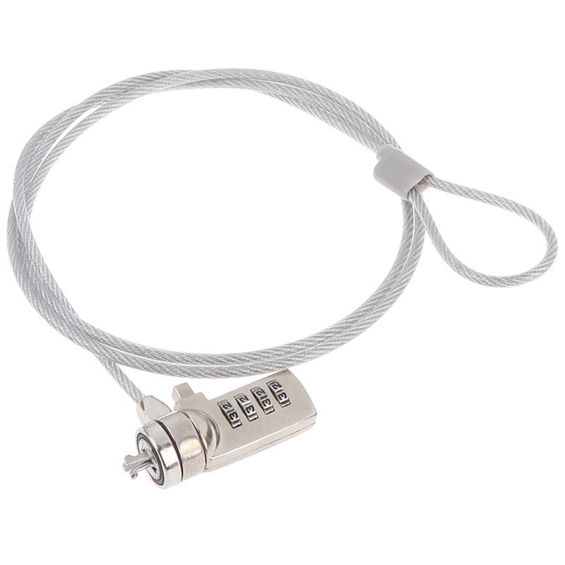 4 Digit security password computer lock anti-theft chain for notebook pc lapt XN