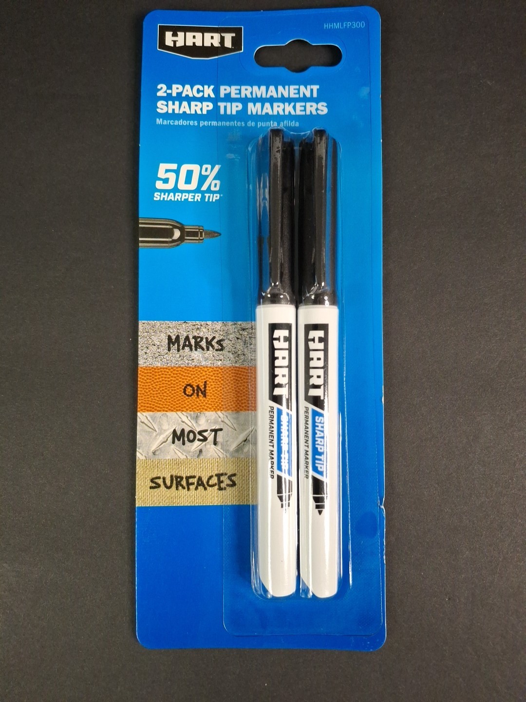 HART Multi-Function Folding Utility Knife w/ Bits & 2pk Sharp Tip Perm Markers