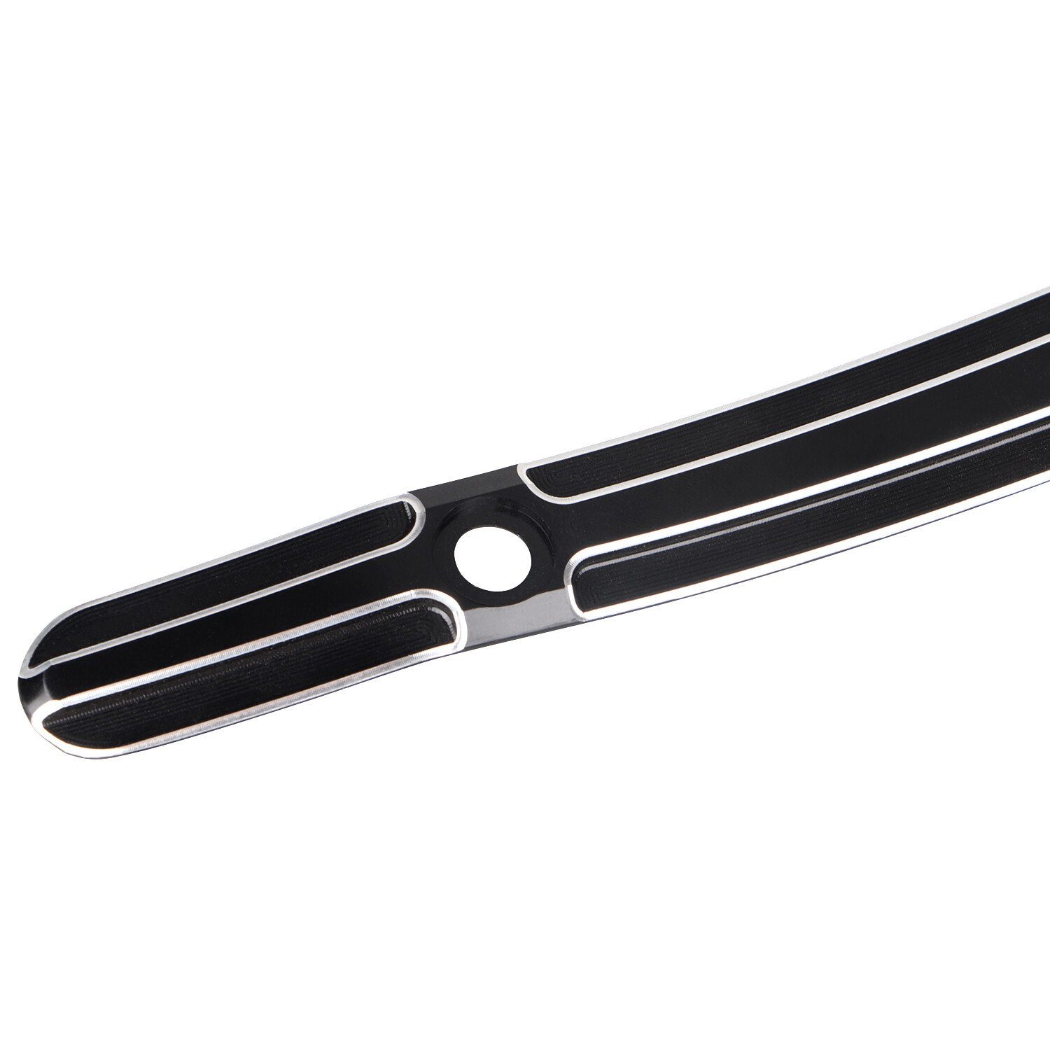 Black Cut Fairing Windshield Trim For Touring Electra Tri Glide FLHX Ultra 14-22