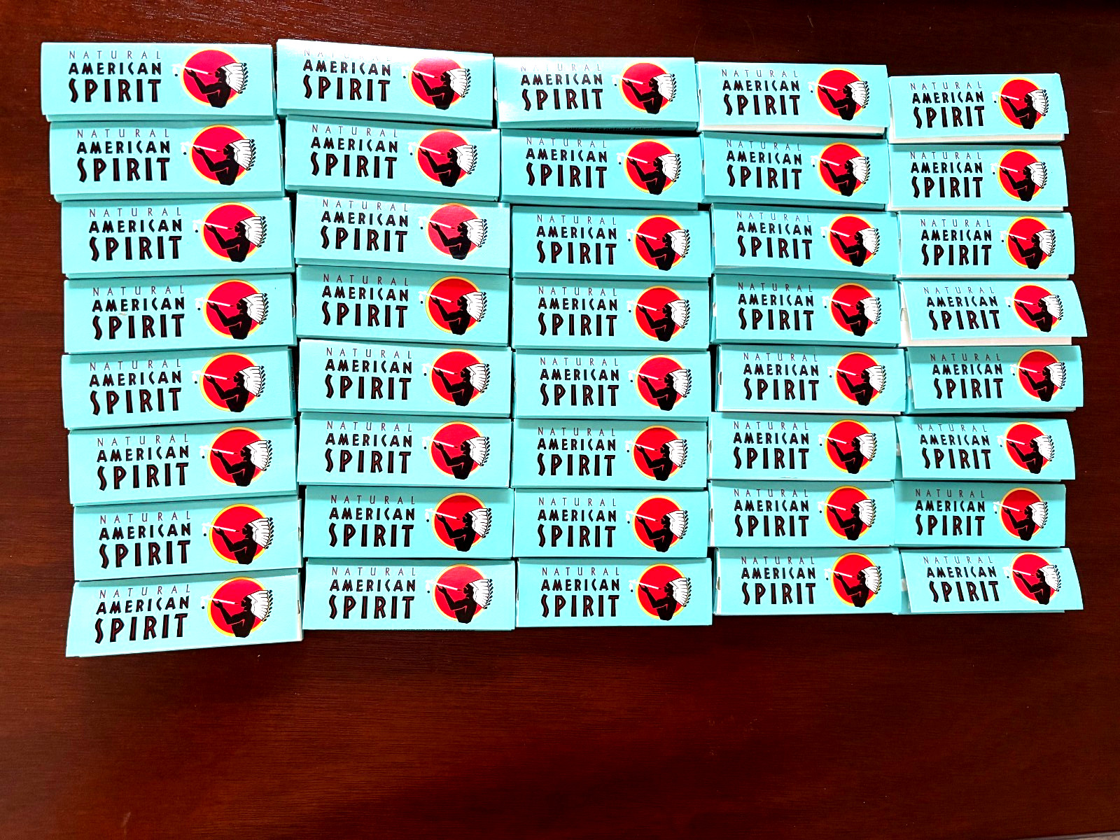 Natural American Spirit original 2000 rolling paper 40 packs of 50 Belgium  Rare