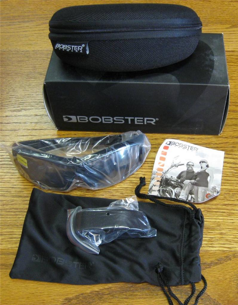 BZOE601 Bobster ZOE Sunglasses Goggles Convertible Anti-Fog Lenses Hard Case NEW
