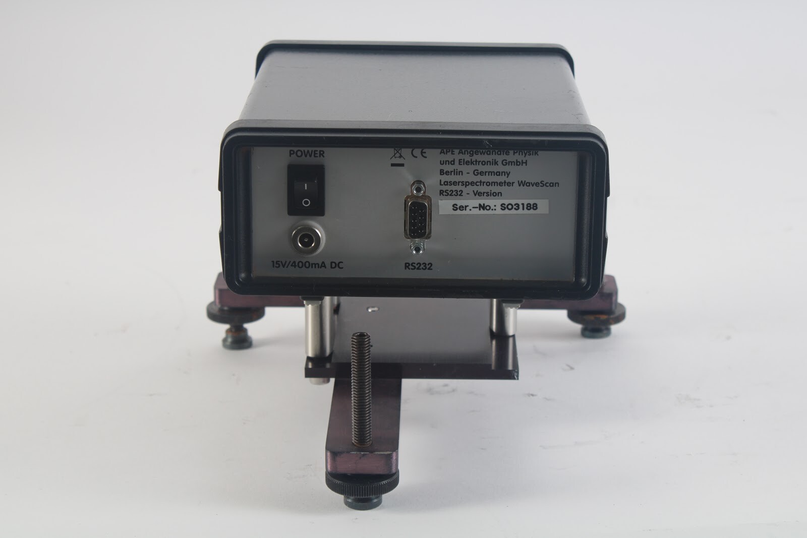 Ape WaveScan High Resolution Laserspectrometer With Bracket