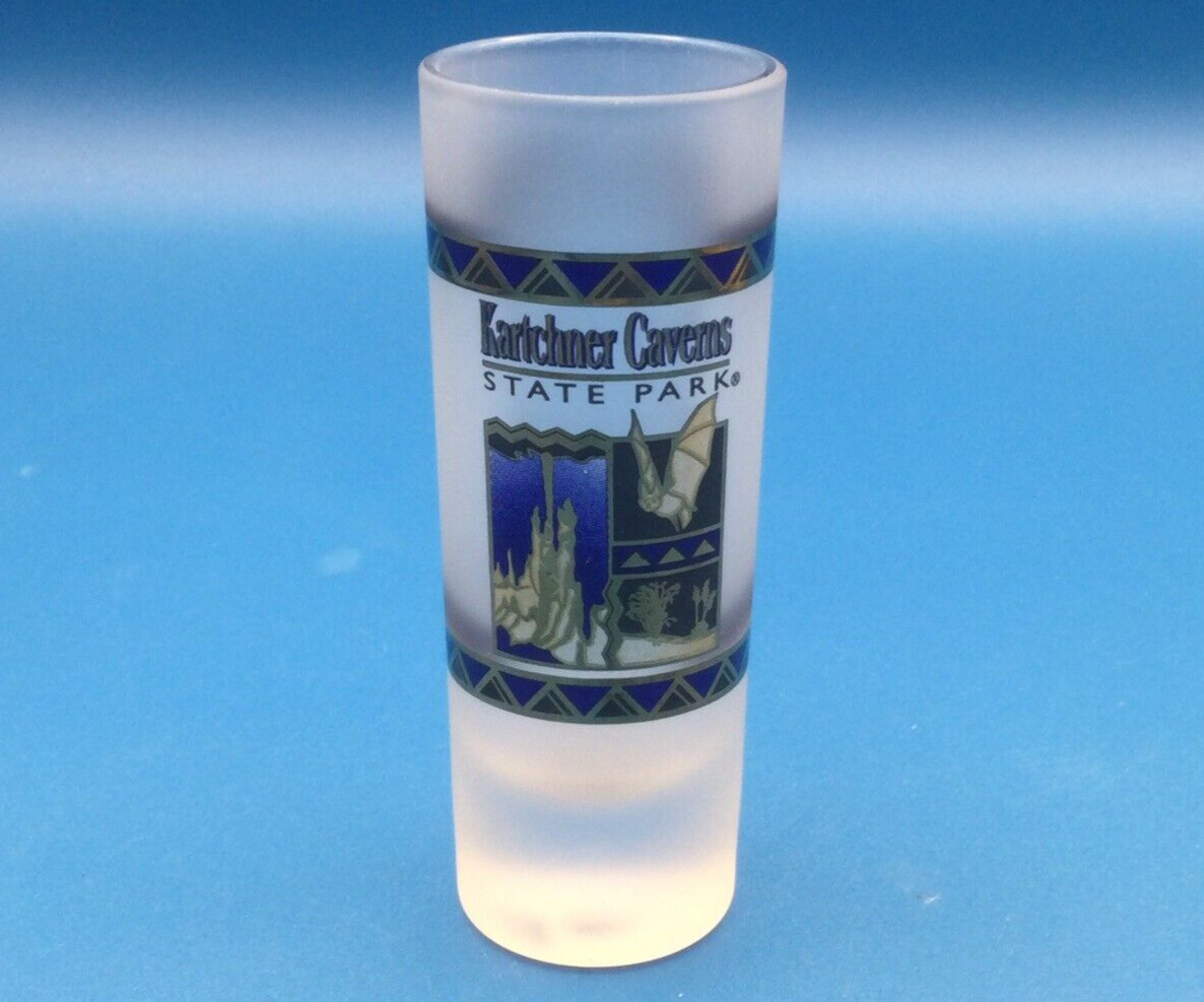 KARTCHNER CAVERNS STATE PARK Tall Shot Glass NICE Fast Free Shipping!