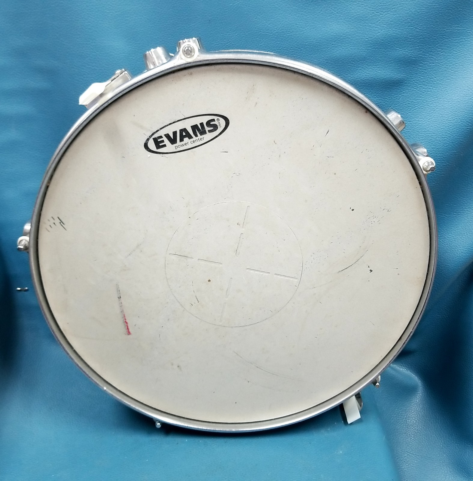 TKO Percussion 14" Metal Snare Drum x 4" Thick Piccolo Style Beginner