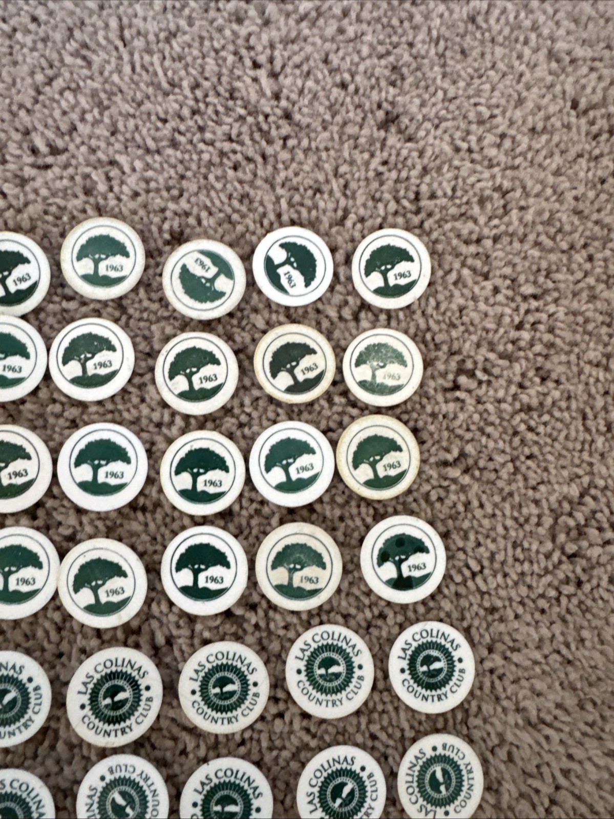 51 Las Colinas Golf Course Logo Chips