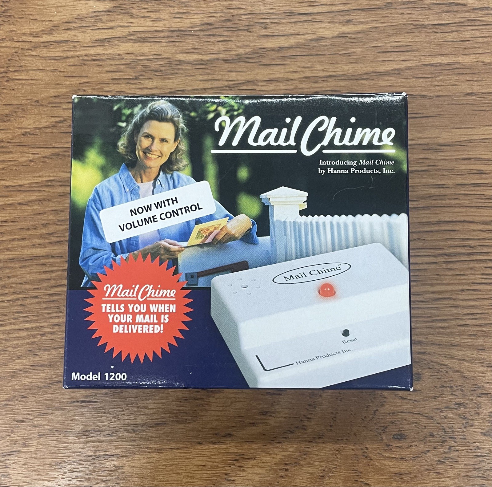 Hanna Products Mail Chime, Wireless Mailbox Alert - Model 1200