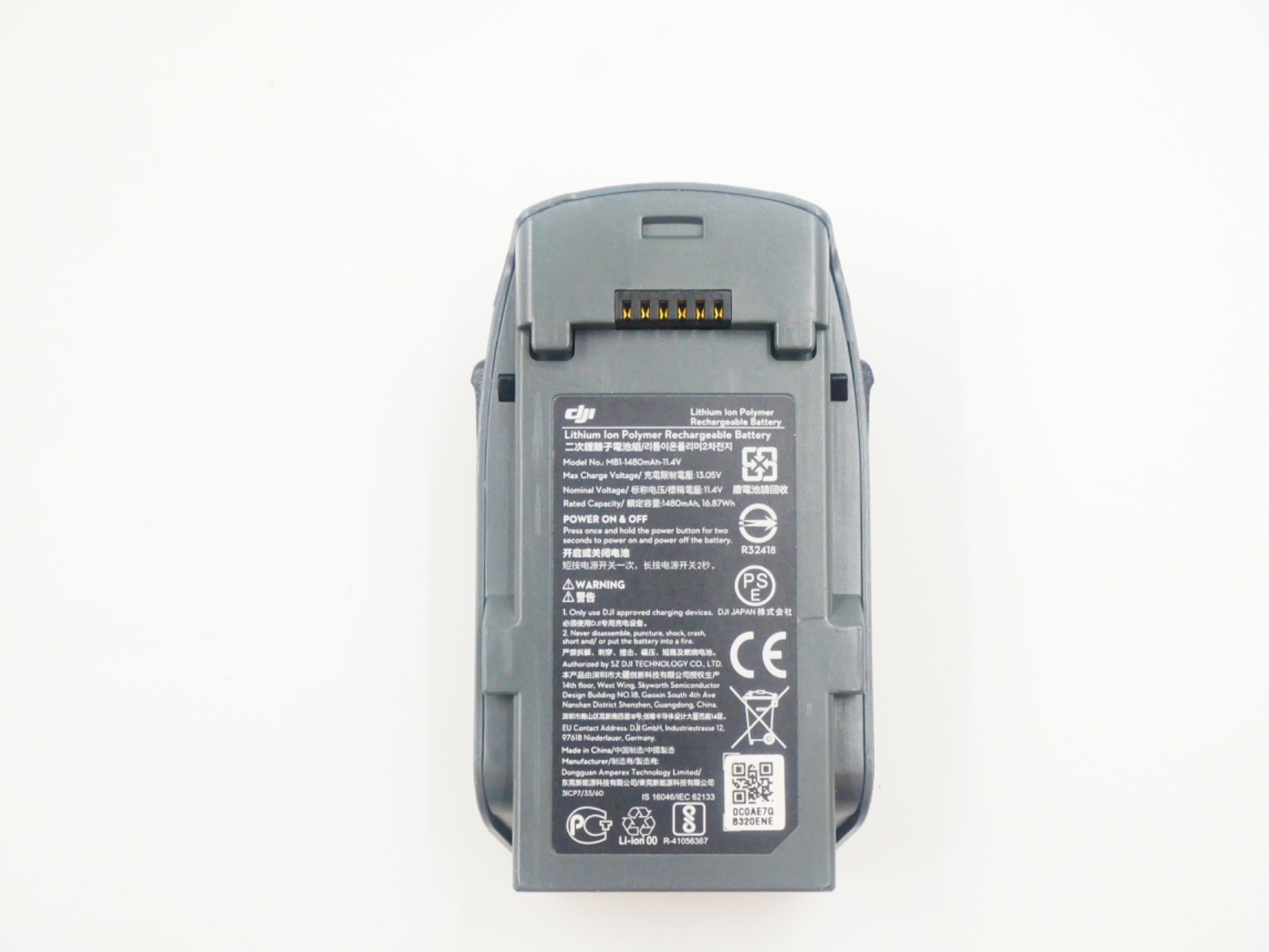 DJI Spark Intelligent Flight Battery (Charge Count - 85)