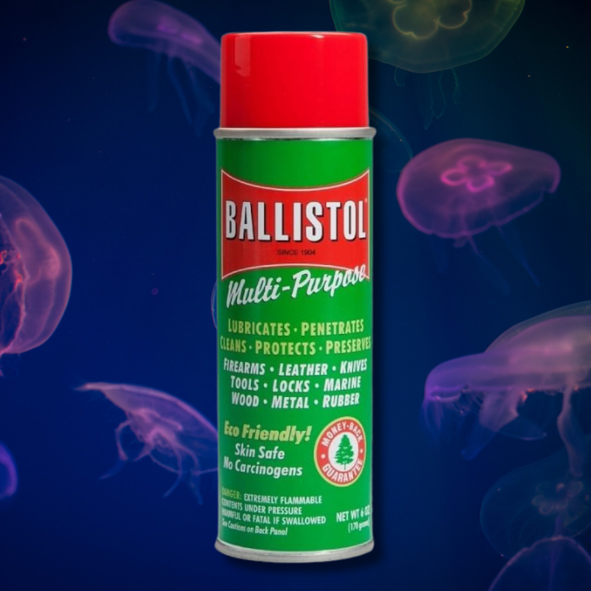Multi-Purpose Oil Lubricant Cleaner Protectant 6oz Aerosol Spray Can