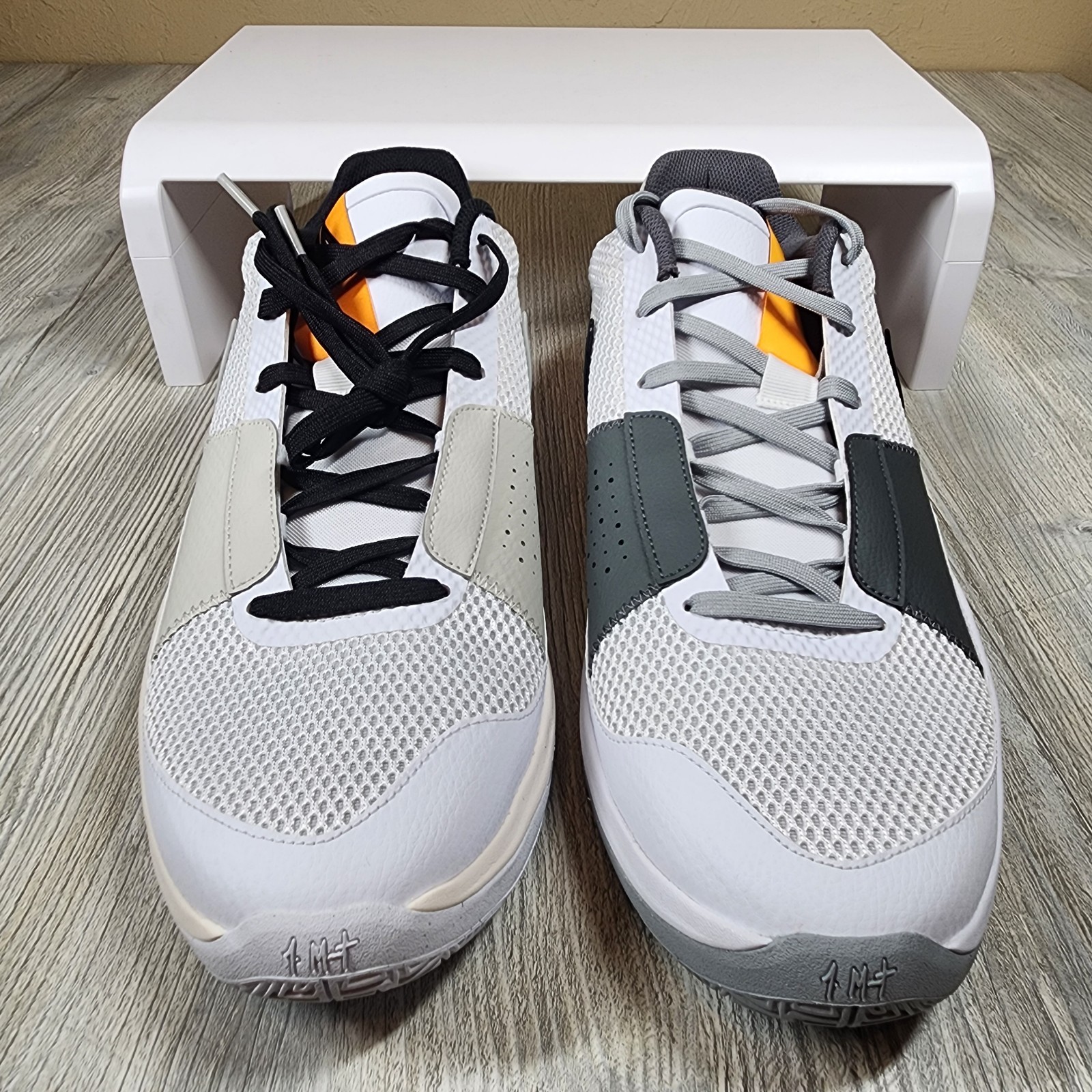 Nike Ja 1 Wet Cement Smoke Grey White Basketball Mens Size 15 New DR8785-100