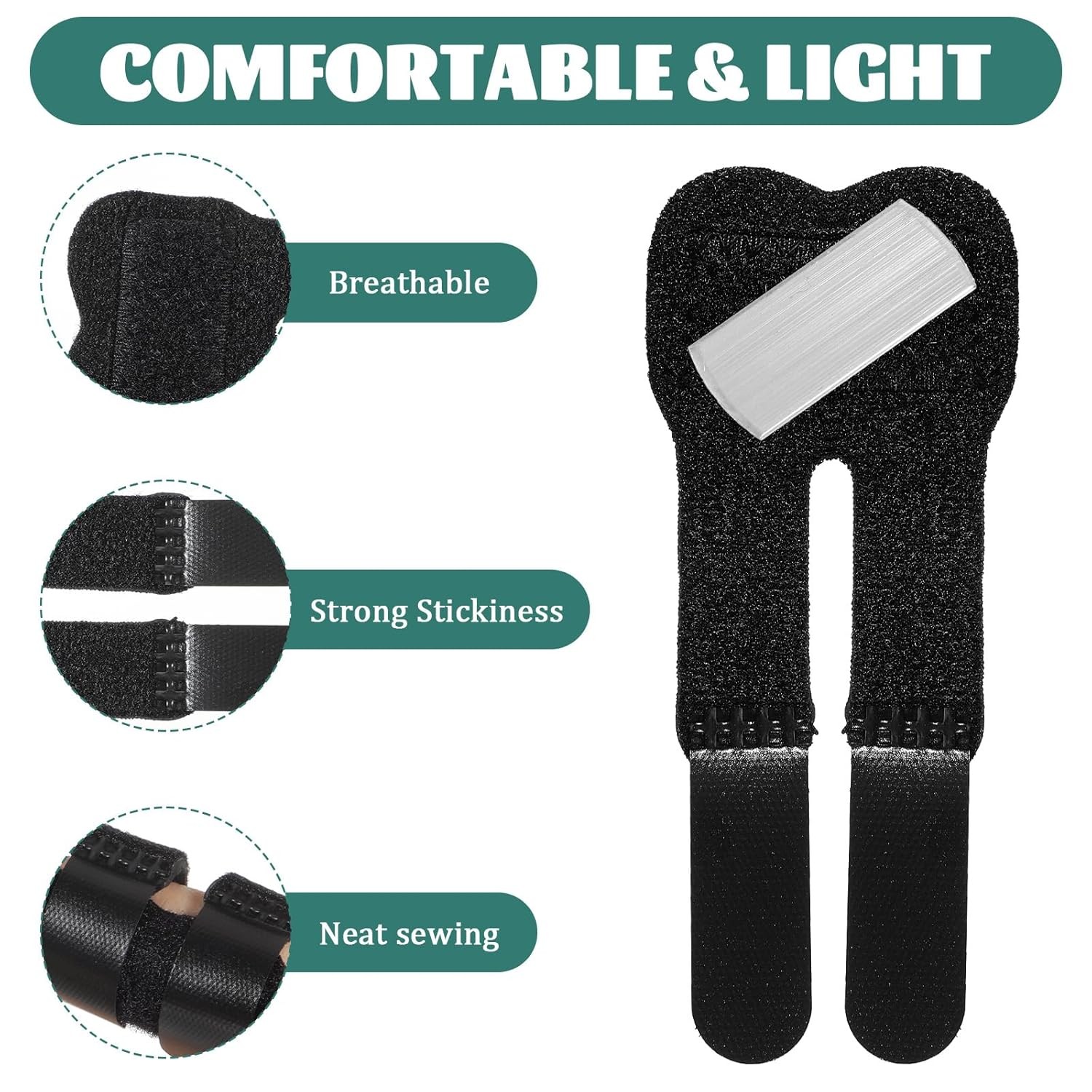 5 Pcs Trigger Thumb Splints, Finger Brace for Straightening or Support