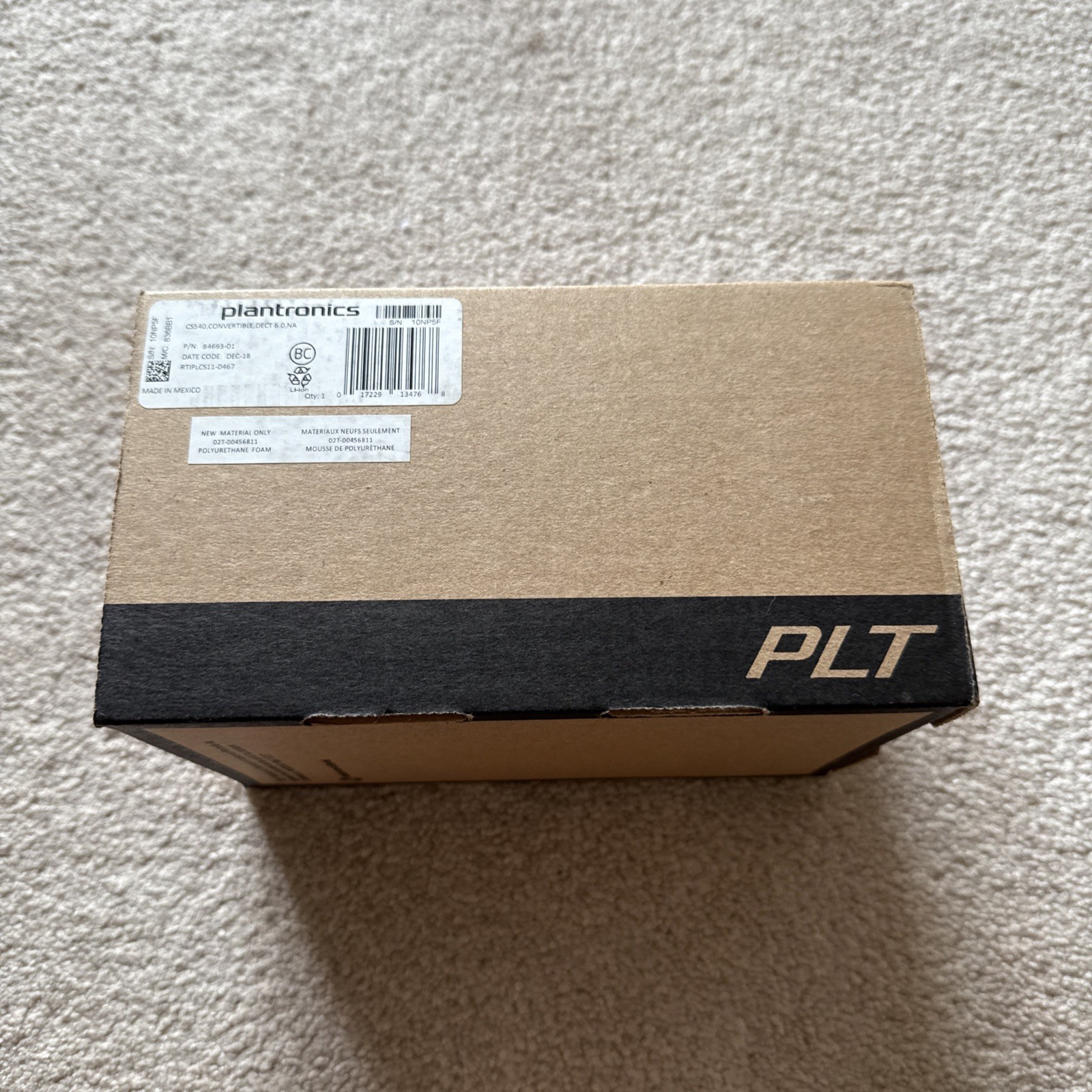 Plantronics CS540 Wireless Headset System