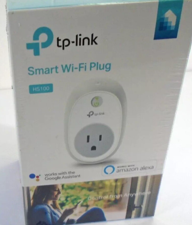 TP-Link - HS100 - Smart WiFi Plug - w/ Google Assistant & Amazon Alexa