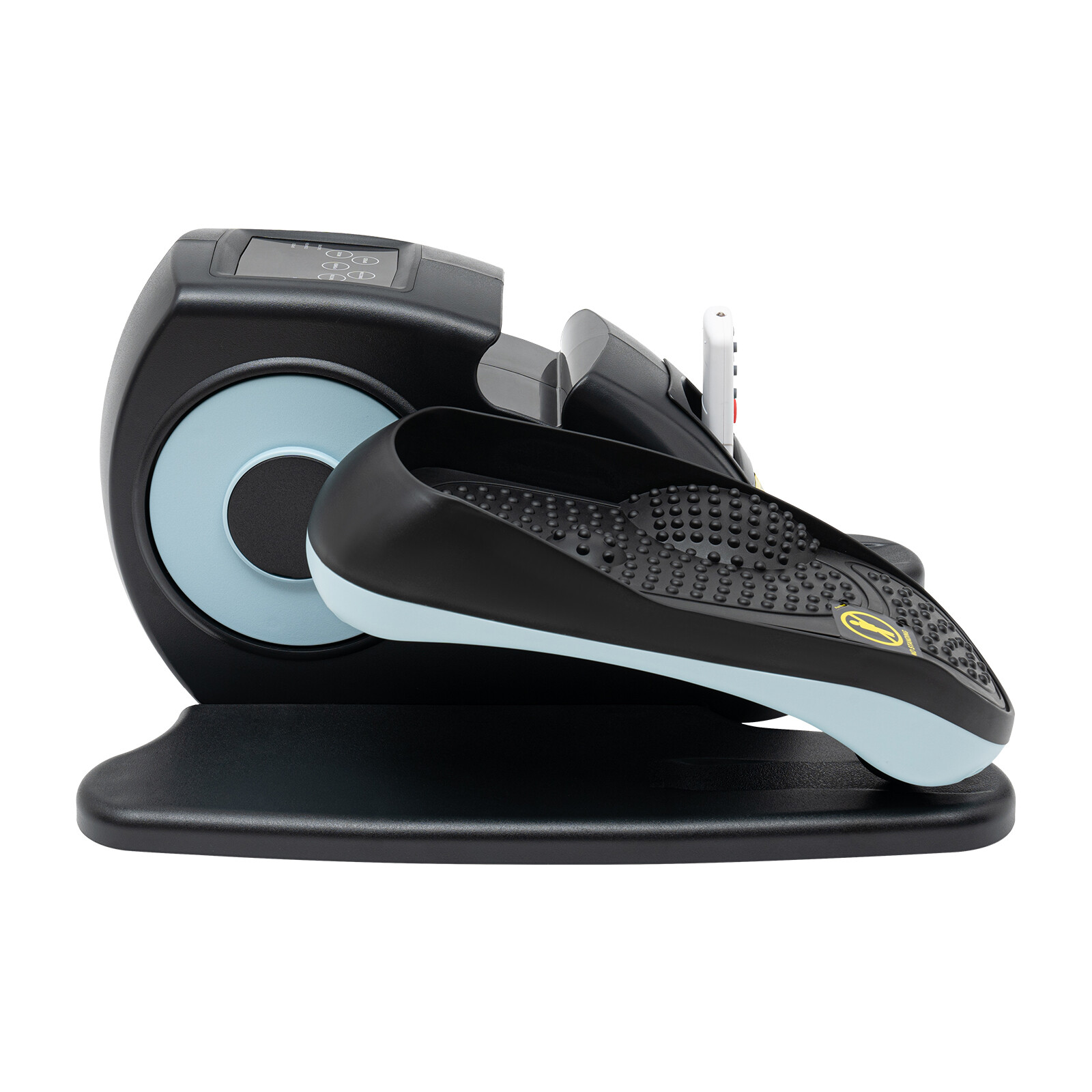Under Desk Electric Elliptical Pedal Trainer LCD Display Leg Exercise w/ Remote
