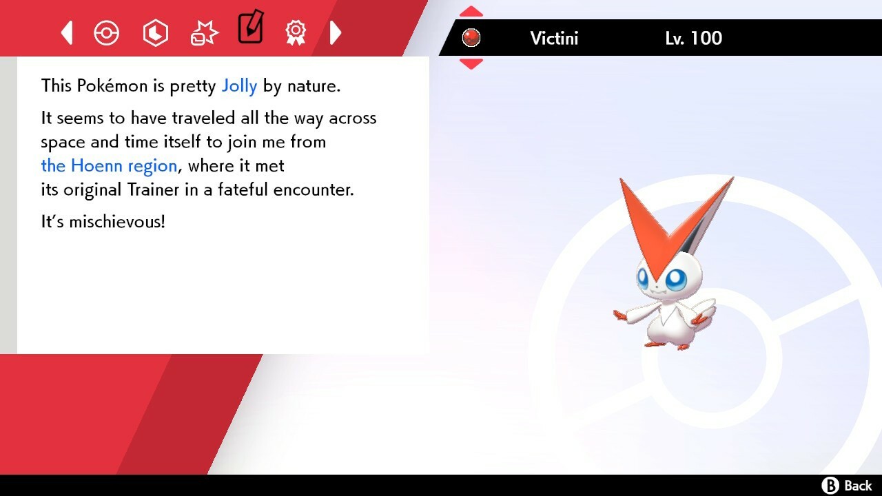 ✨Shiny✨ 6IV Victini For Pokemon Sword & Shield