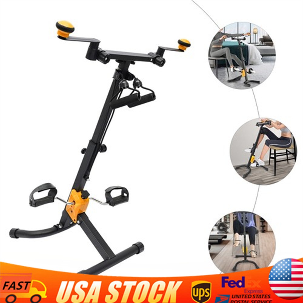 Folding Pedal Exerciser Bike Upright Cycling Exercise Bike Home Gym Cardio 120kg