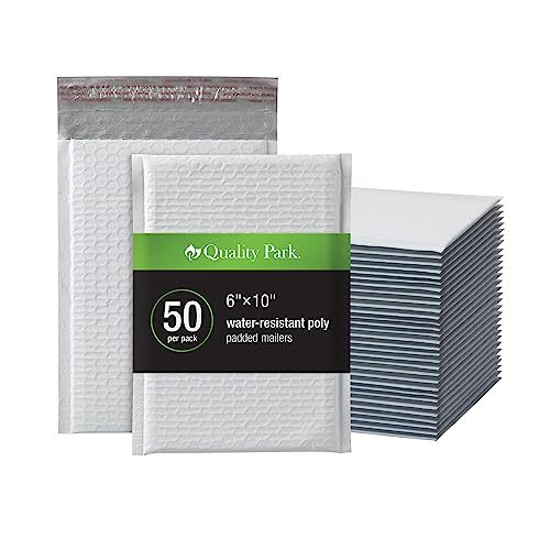 Bubble Mailers Inch Poly Mailers, Padded Envelopes, Shipping 6 x 9 White