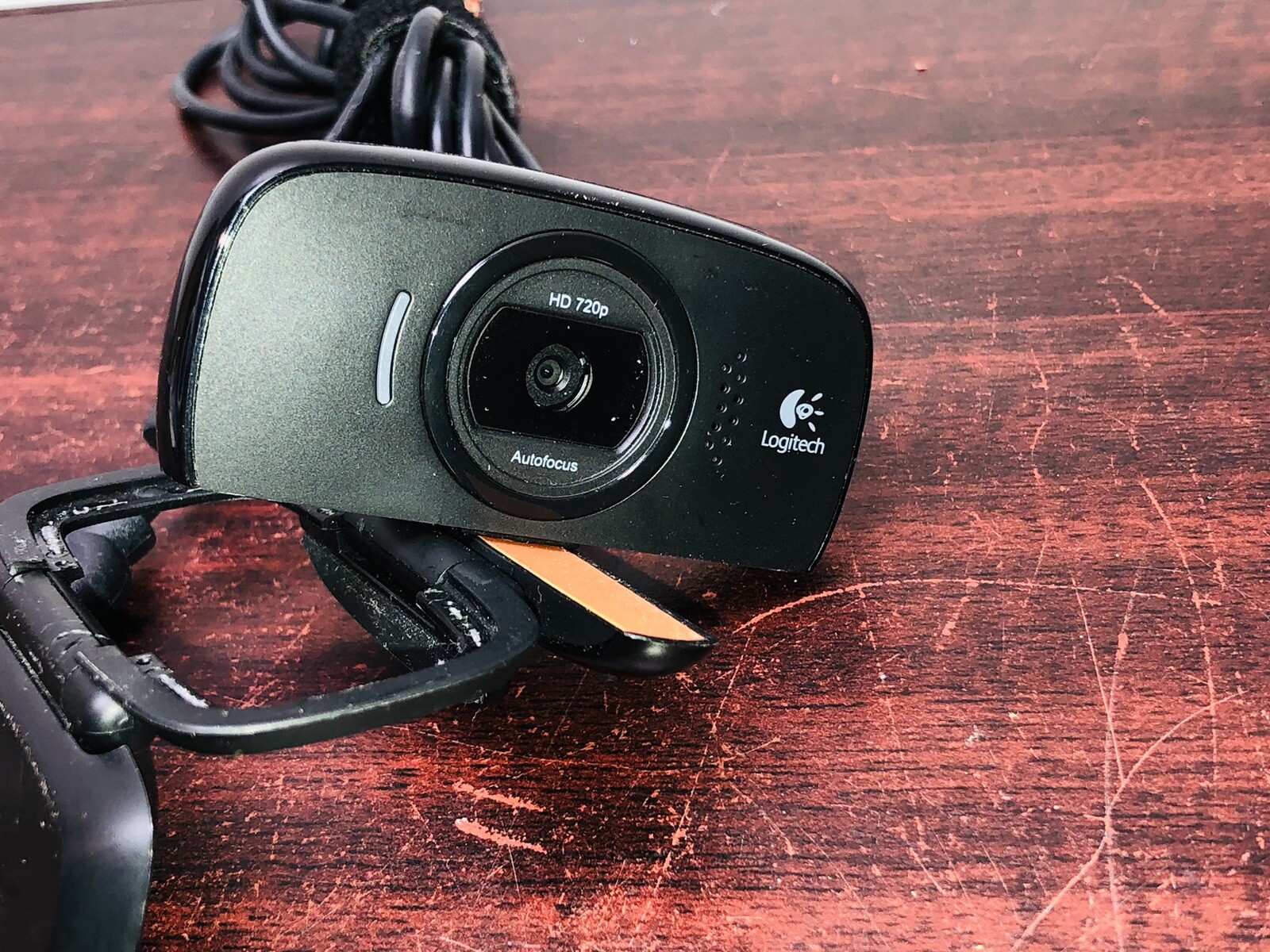 Logitech Reversible Webcam Camera HD 720p Foldable Auto-Focus USB Video V-U0023