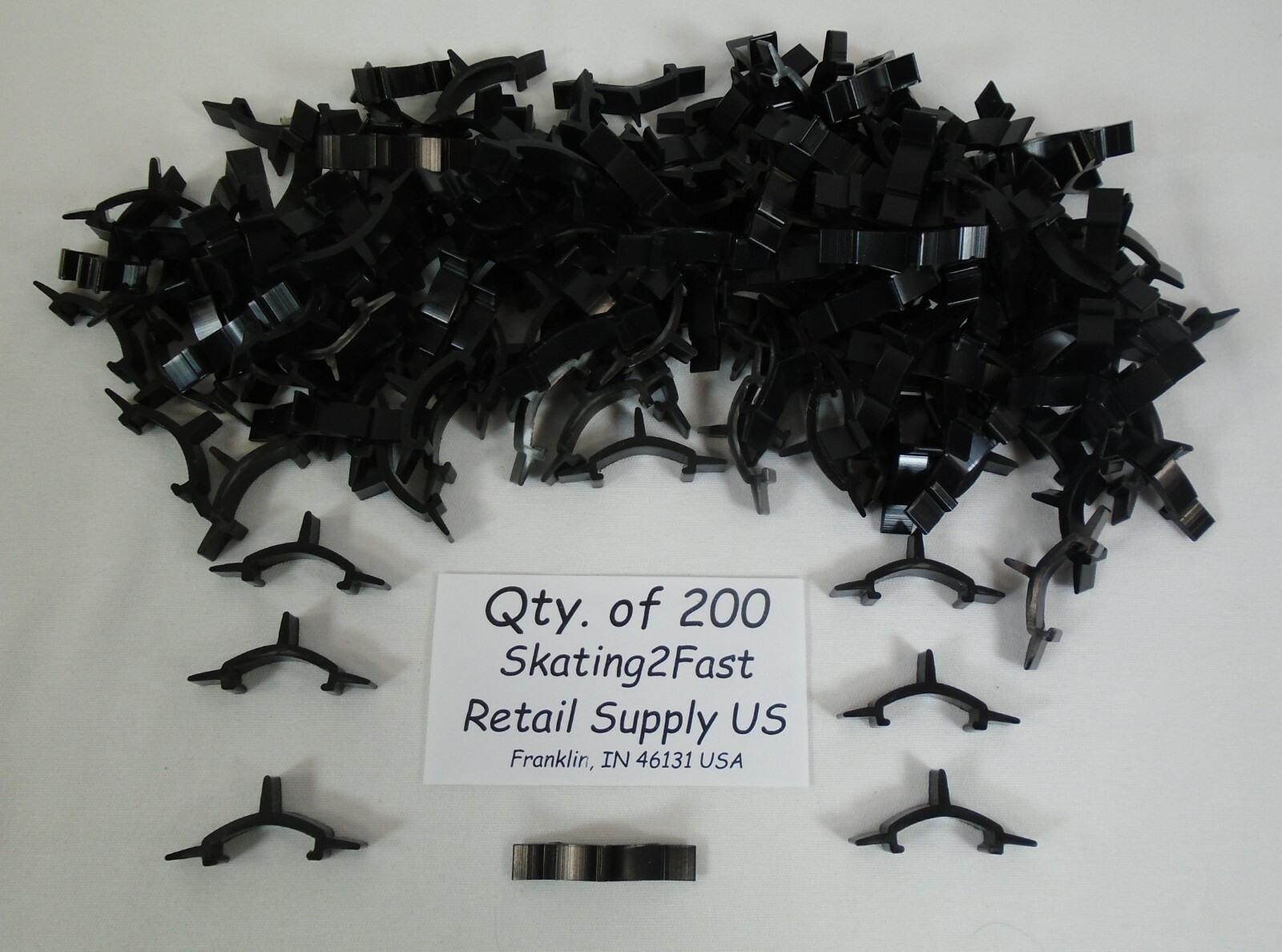 Qty. 200 Butterfly Hook Product Stop Design Inventory Control Shelf Management