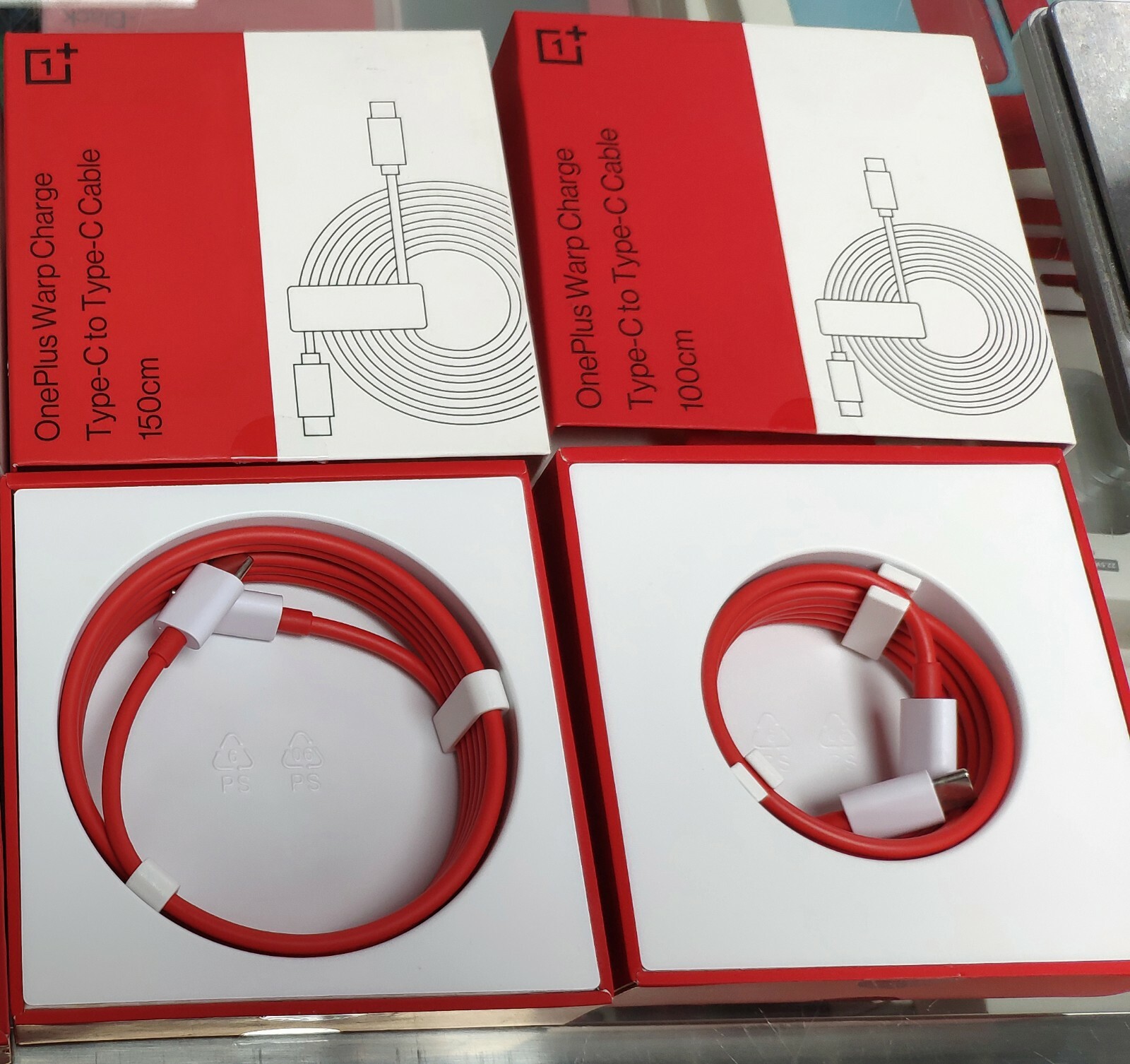 Original OnePlus Warp Charge Type-C to Type-C Cable Warp Charge 65 Power Adapter