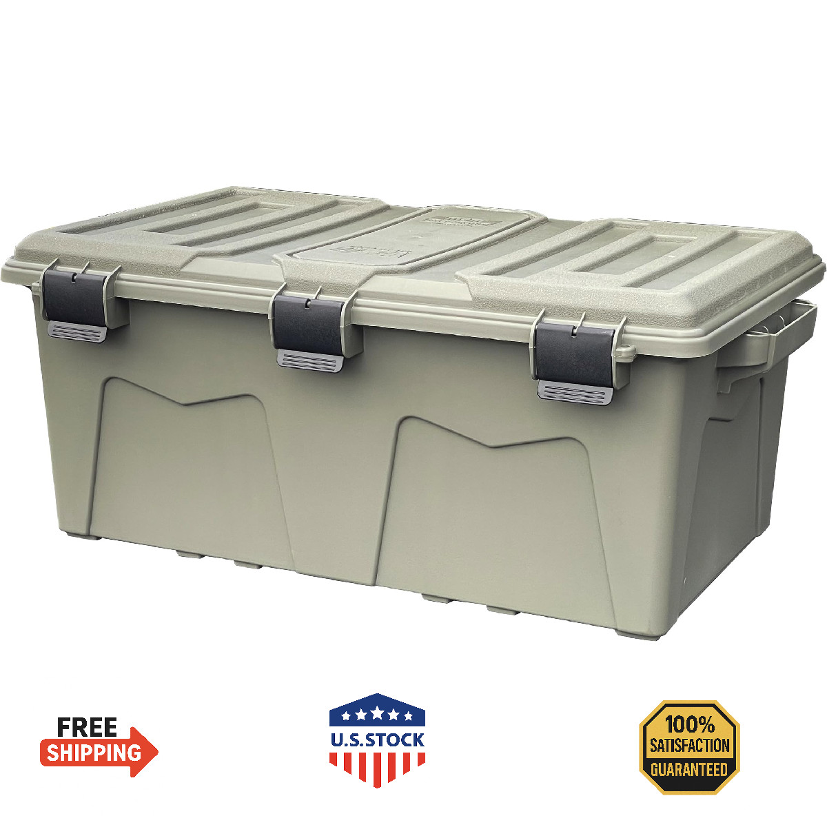 MTM ACRG18 Gear Crate Utility Box Water Resistant Gear Dry Storage Box Lockable