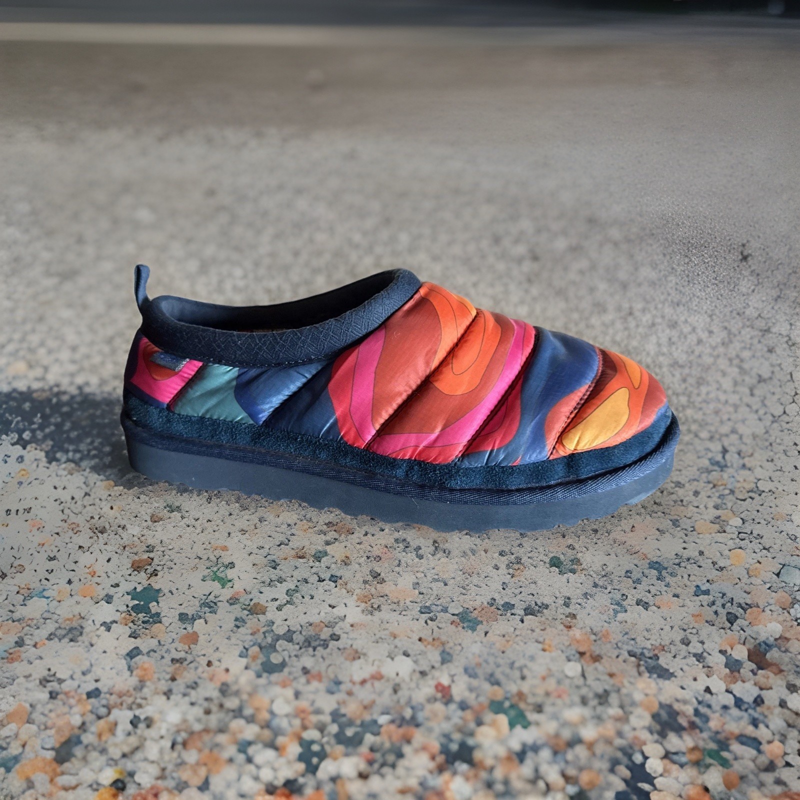 UGG Slippers Size US9, UK8, EU42, Colorful, Comfy. Lightly Worn.
