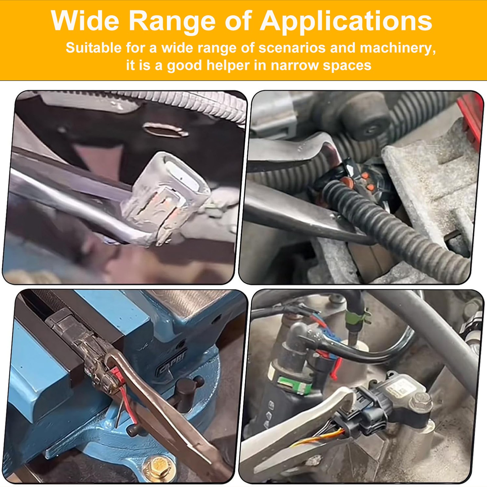 Electrical Disconnect Pliers Connector Separator Set Terminal Removal Tool
