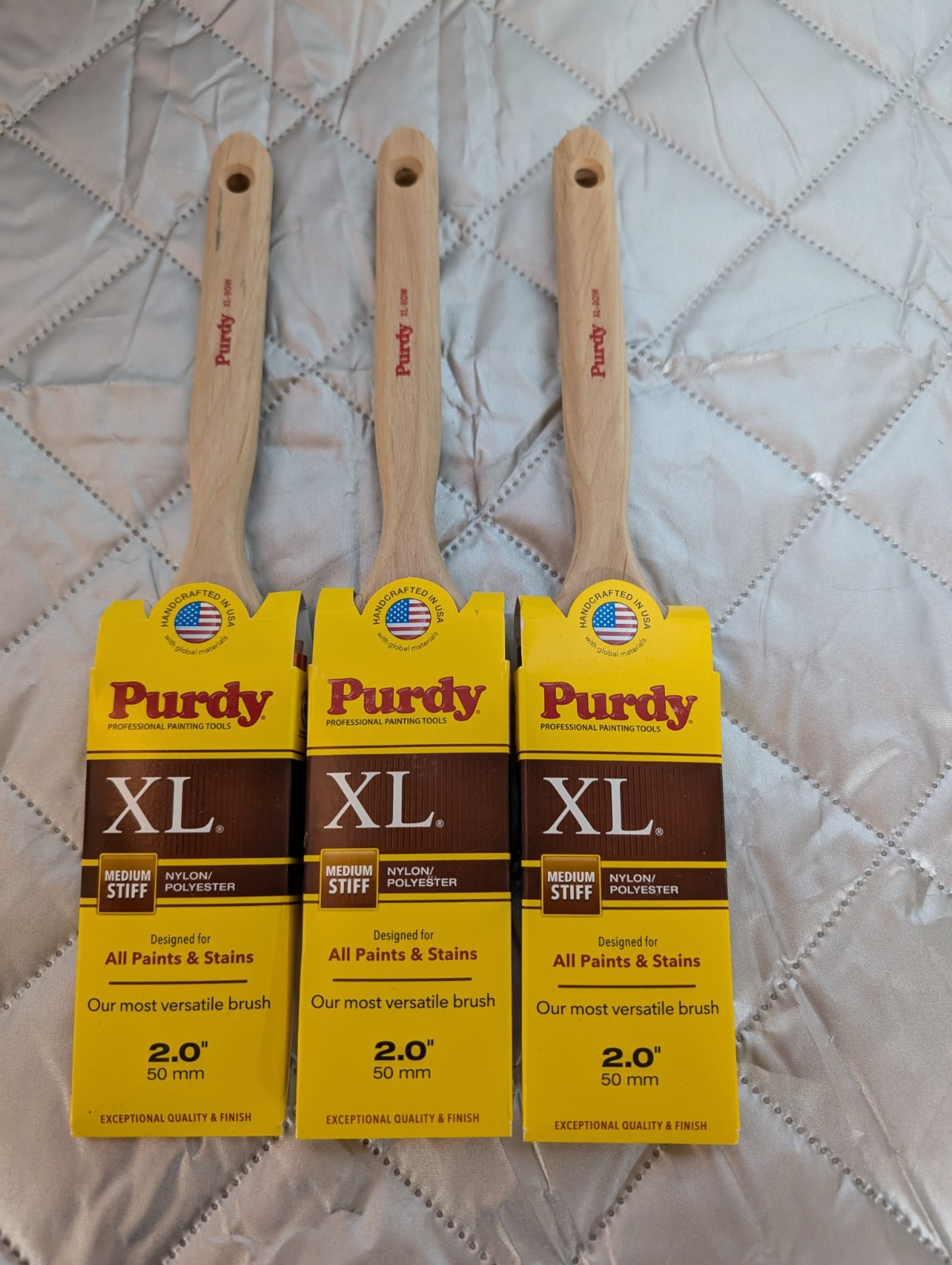 Set Of 3 Purdy XL-Bow 2 in Paint Brushes